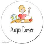 Sugar Cookie Gift Stickers - Teacher 1